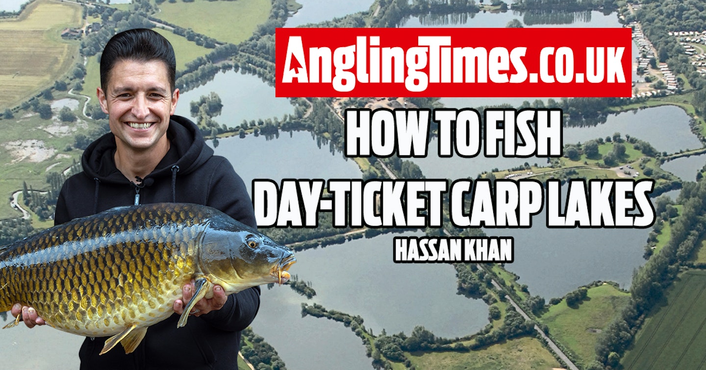 How to fish day-ticket carp lakes - Hassan Khan