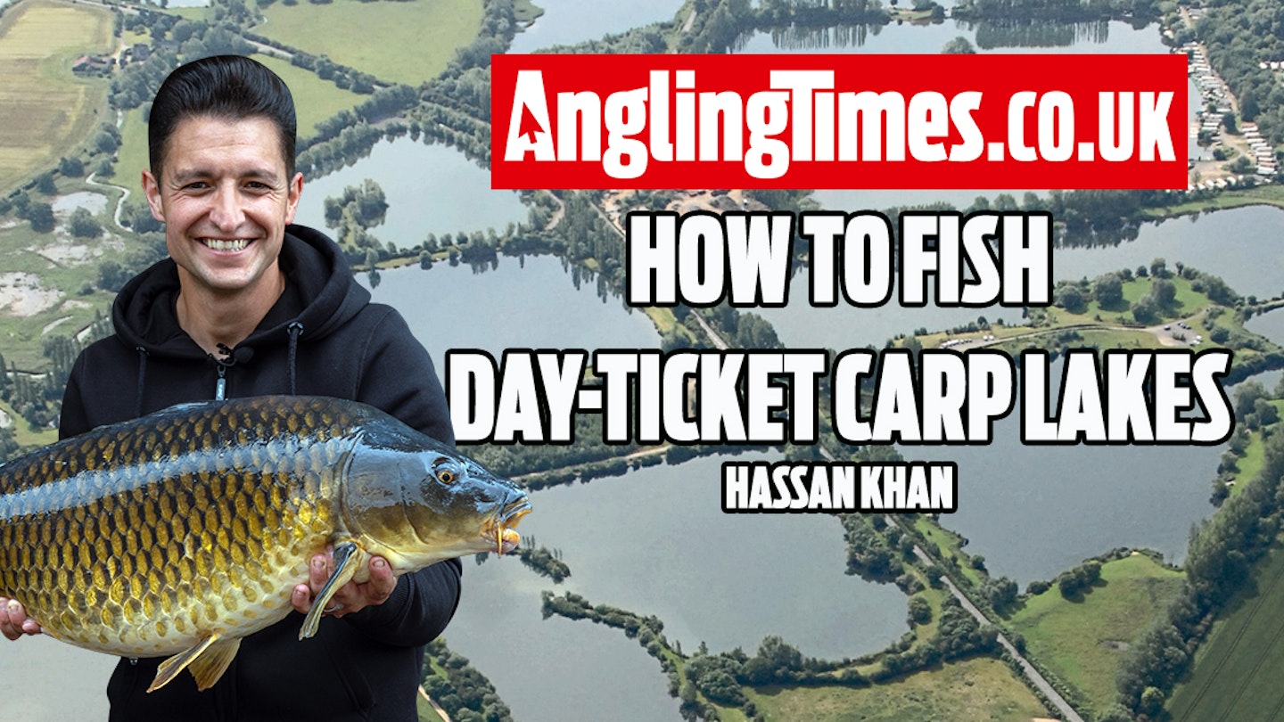 How to fish day-ticket carp lakes – Hassan Khan