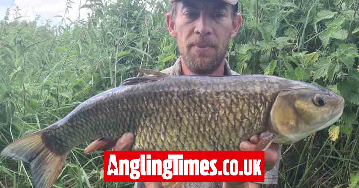 Huge chub caught with a bubble float Angling Times