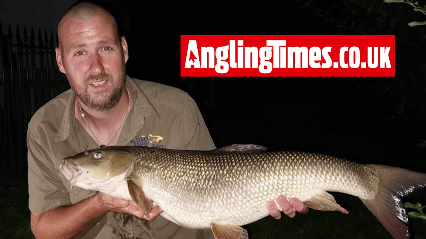 Big barbel puts up ‘tricky’ battle in famous weir pool