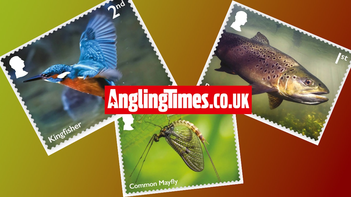 River wildlife celebrated in new and special Royal Mail stamps