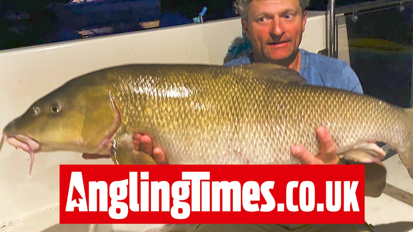 Huge Thames barbel the perfect birthday gift