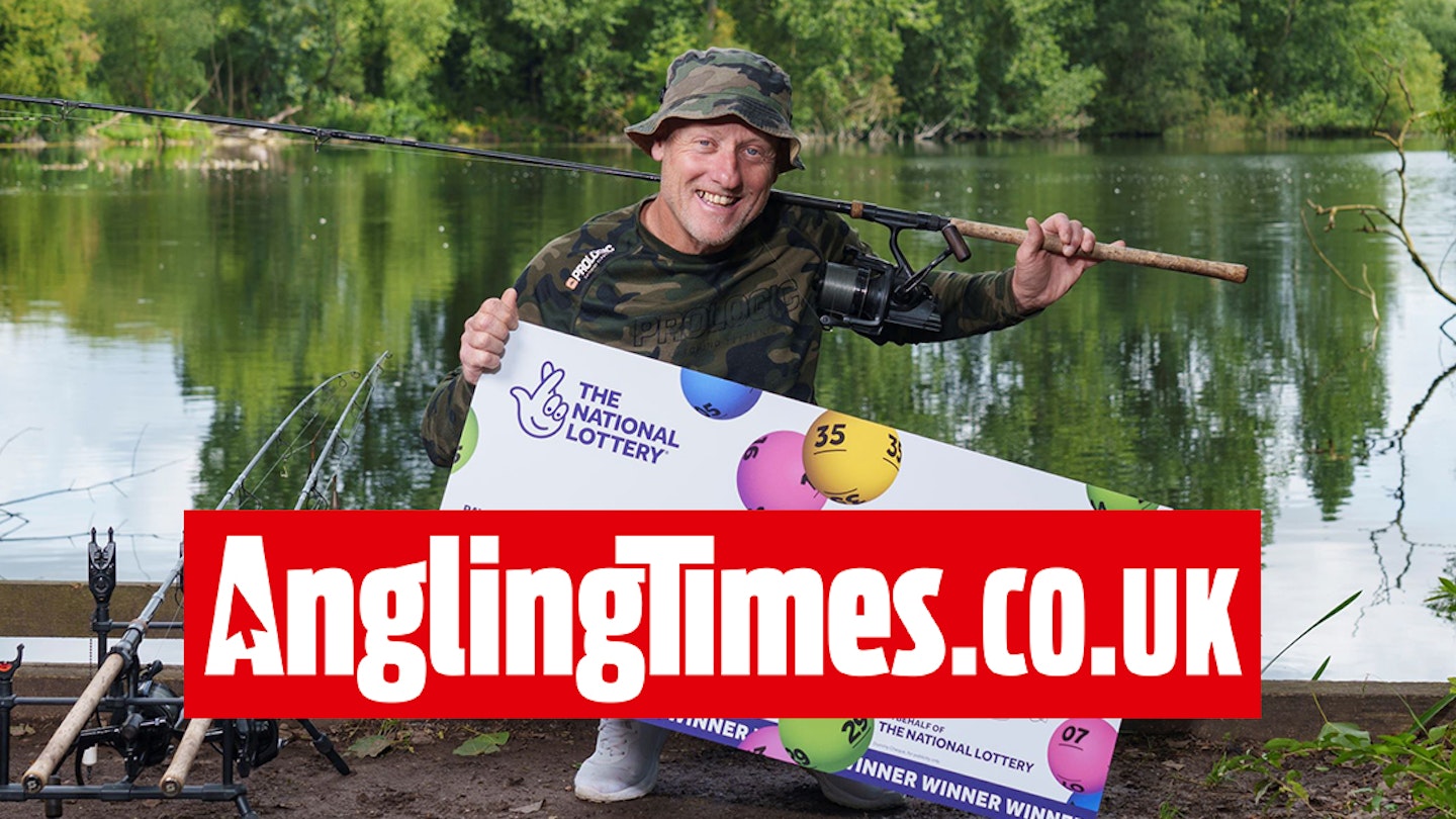 Wiltshire angler nets huge National Lottery win and plans to spend it fishing
