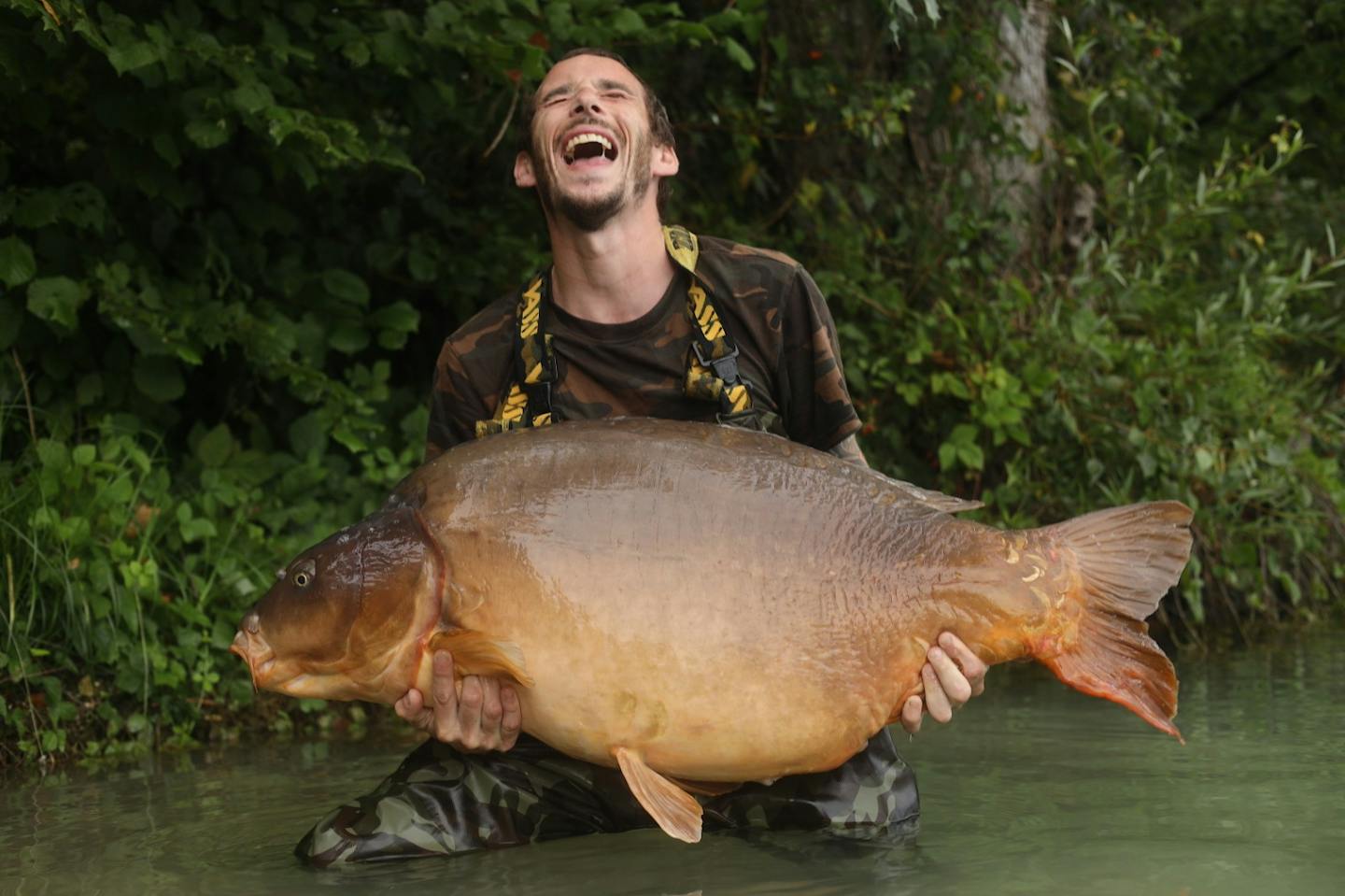 UK Angler Banks The Monster Gigantica Mirror Carp Fudgies Angling Times UK Angler Banks The Monster Gigantica Mirror Carp Fudgies Angling Times