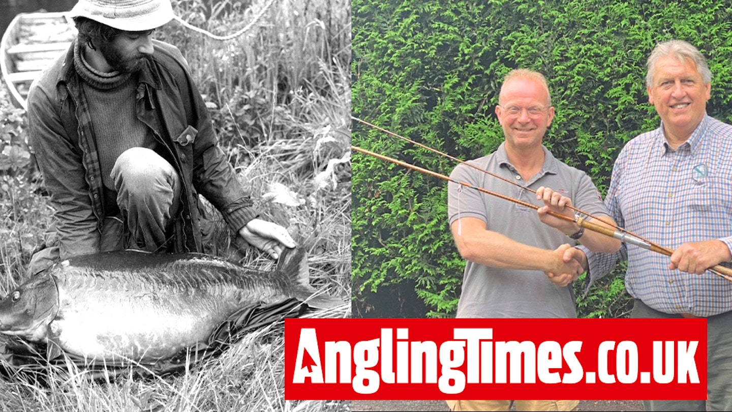 Chris Yates’ British Record carp rod added to impressive historic tackle collection