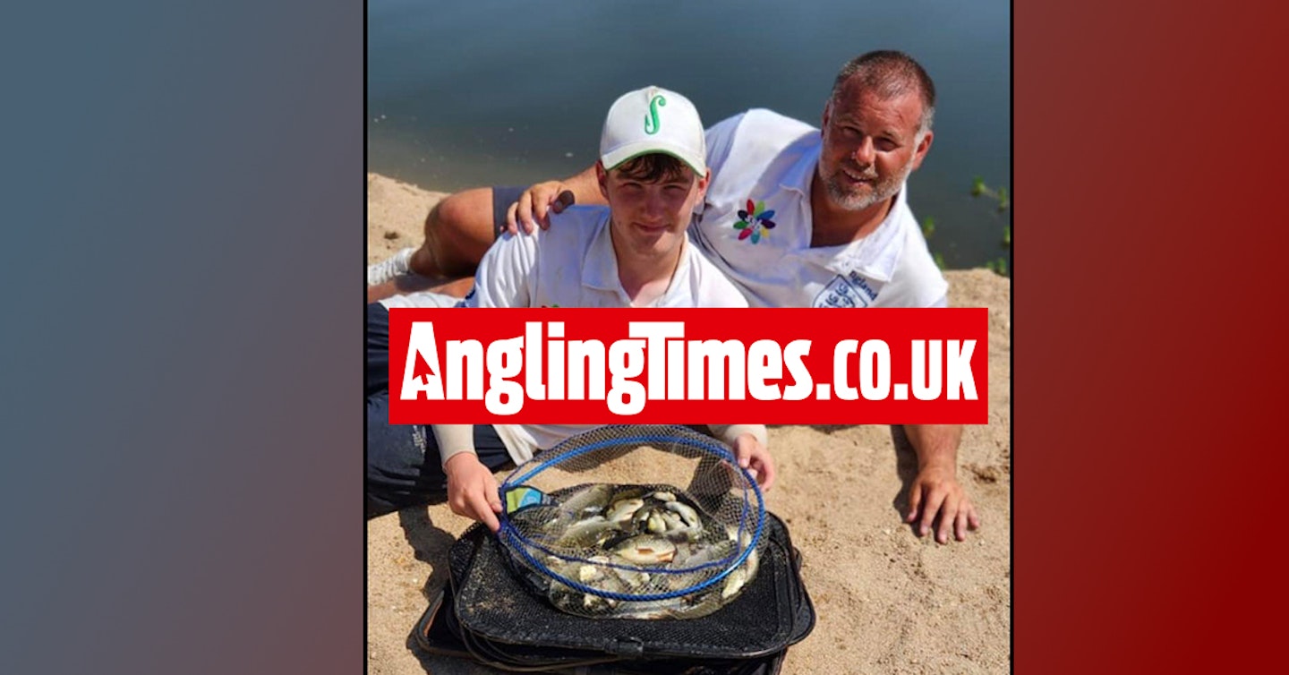 Team and individual golds for England at World Youth Under 20 Angling Champs