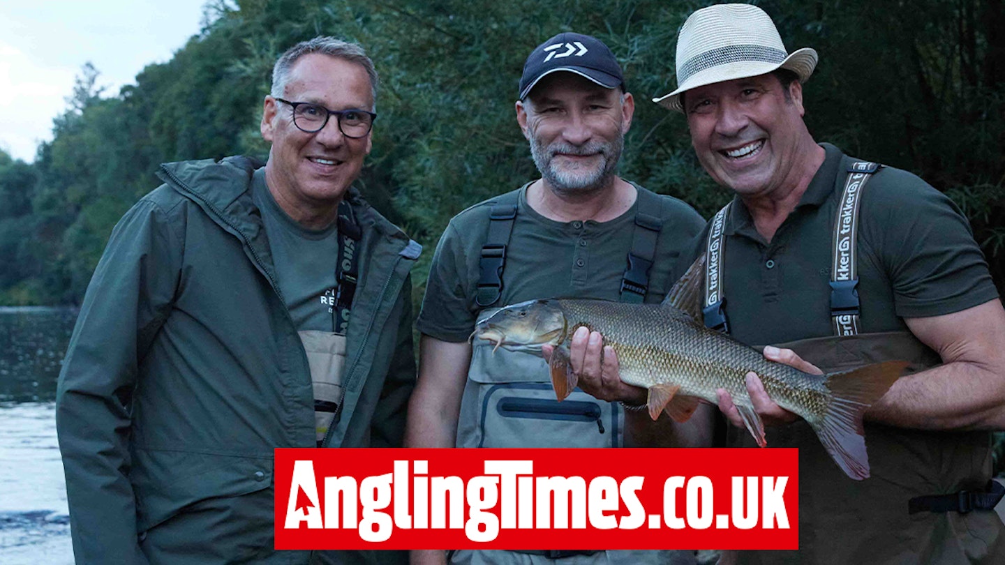 Football legends share dream fishing trip on the River Wye
