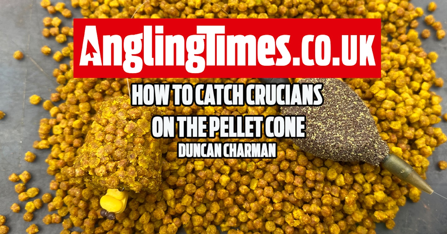 How to fish the pellet cone for crucians