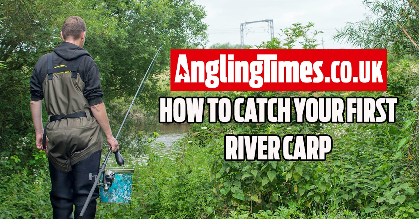 How to catch your first river carp