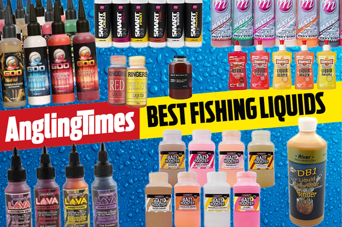 The best liquids, additives and bait boosters