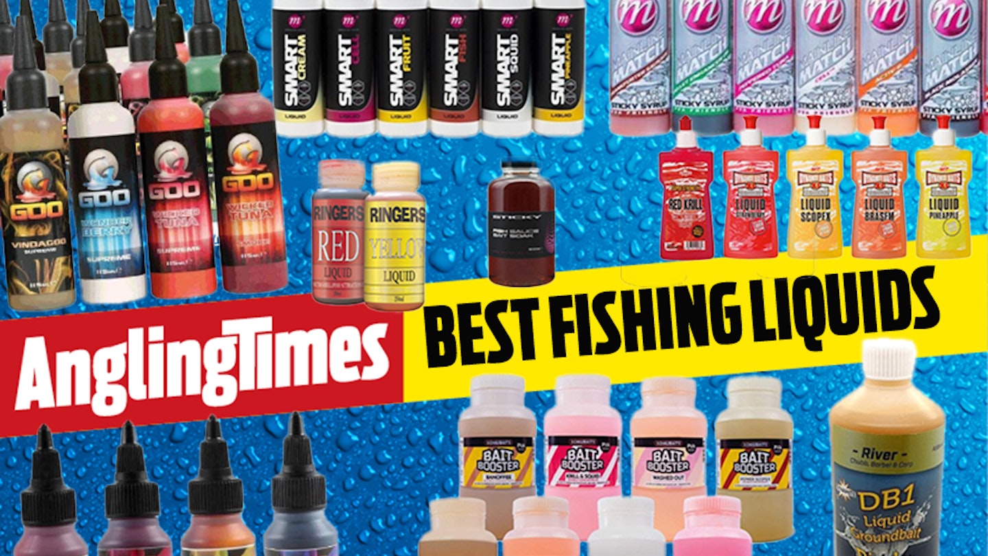 The best liquids, additives and bait boosters
