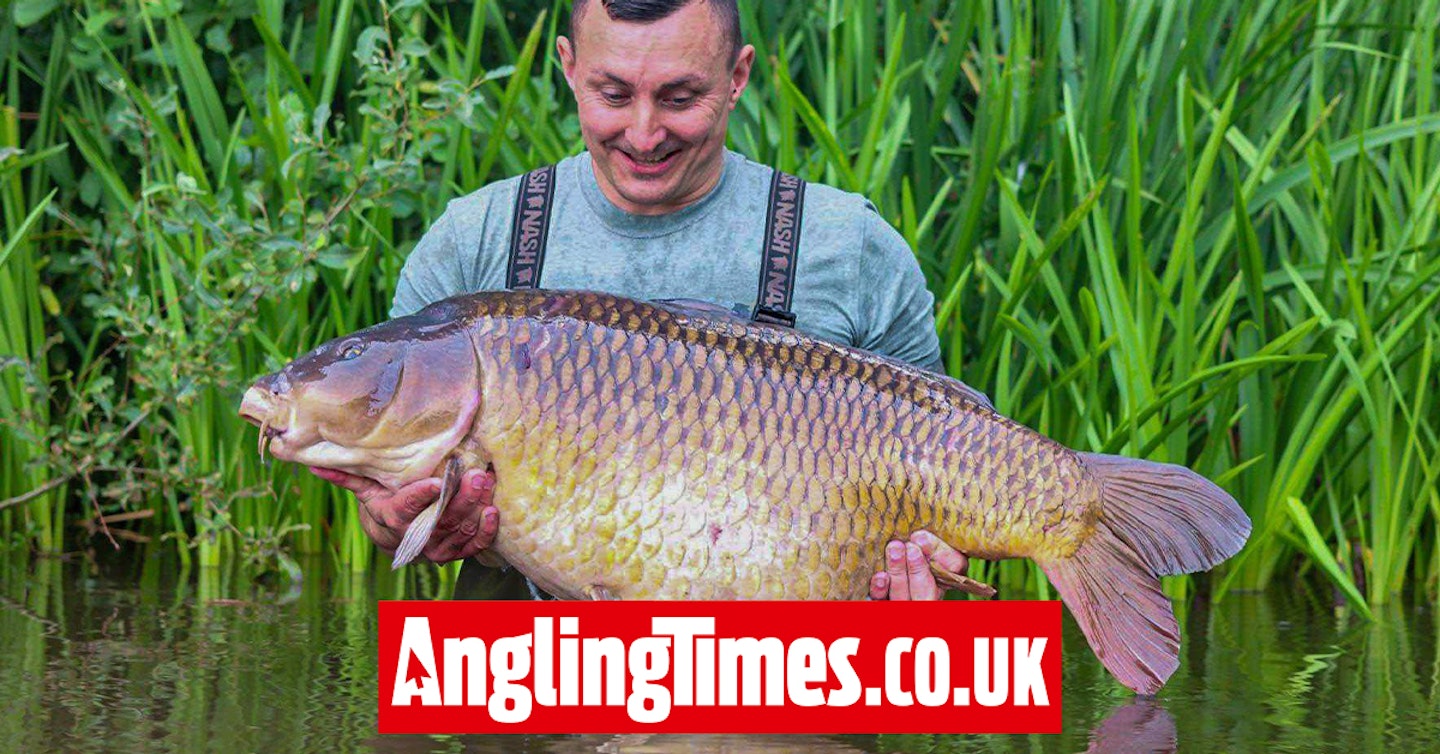 Match angler turned carper banks historic 54lb 4oz 'Charlie's Mate' at charity fishing event