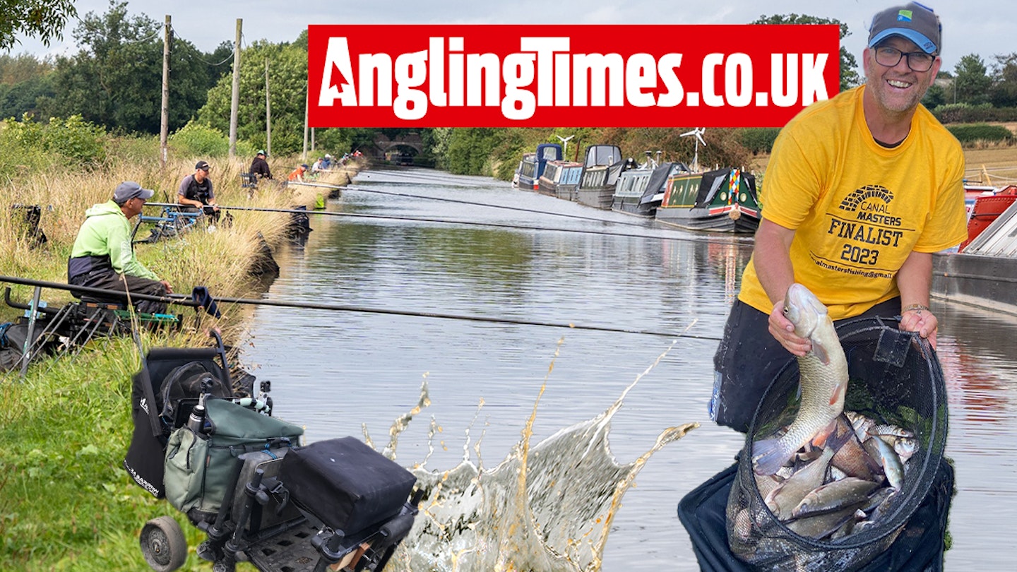 Angler wins £2,500 fishing match despite all his tackle falling in the canal