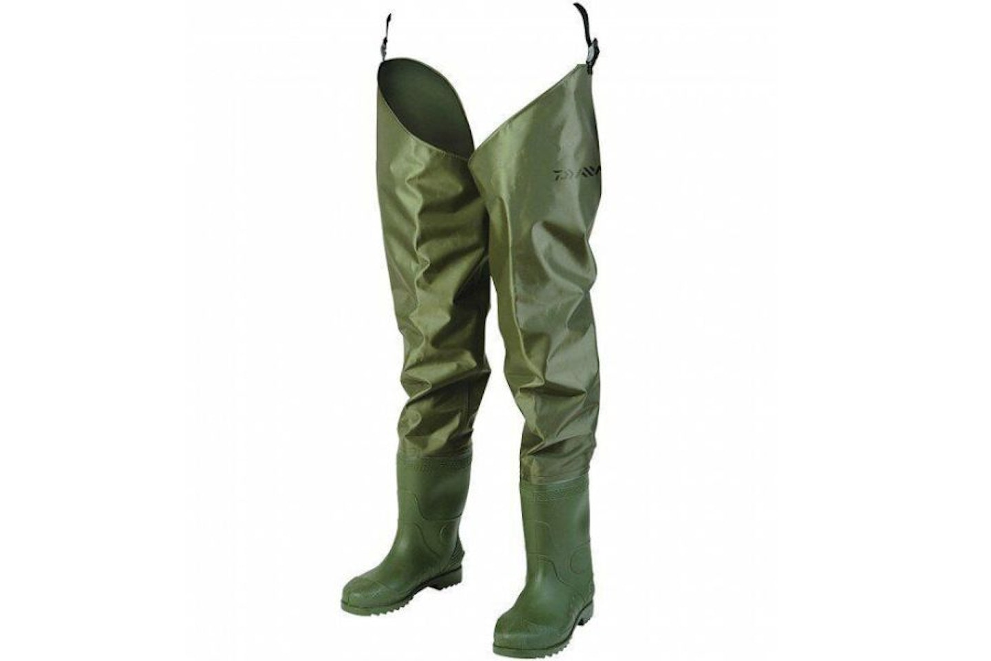 Waterproof Fly Fishing Hip Waders PVC Boots with Anti-slip Sole Nylon Carp