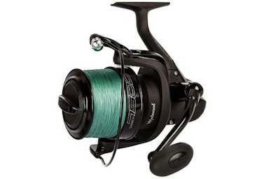 Moulinet Carp Fishing Wychwood Dispatch 7500 – Rapport 4.3:1, Frein Multi-disques, Chargé Avec 200m De Tresse 30 Lb – Noir