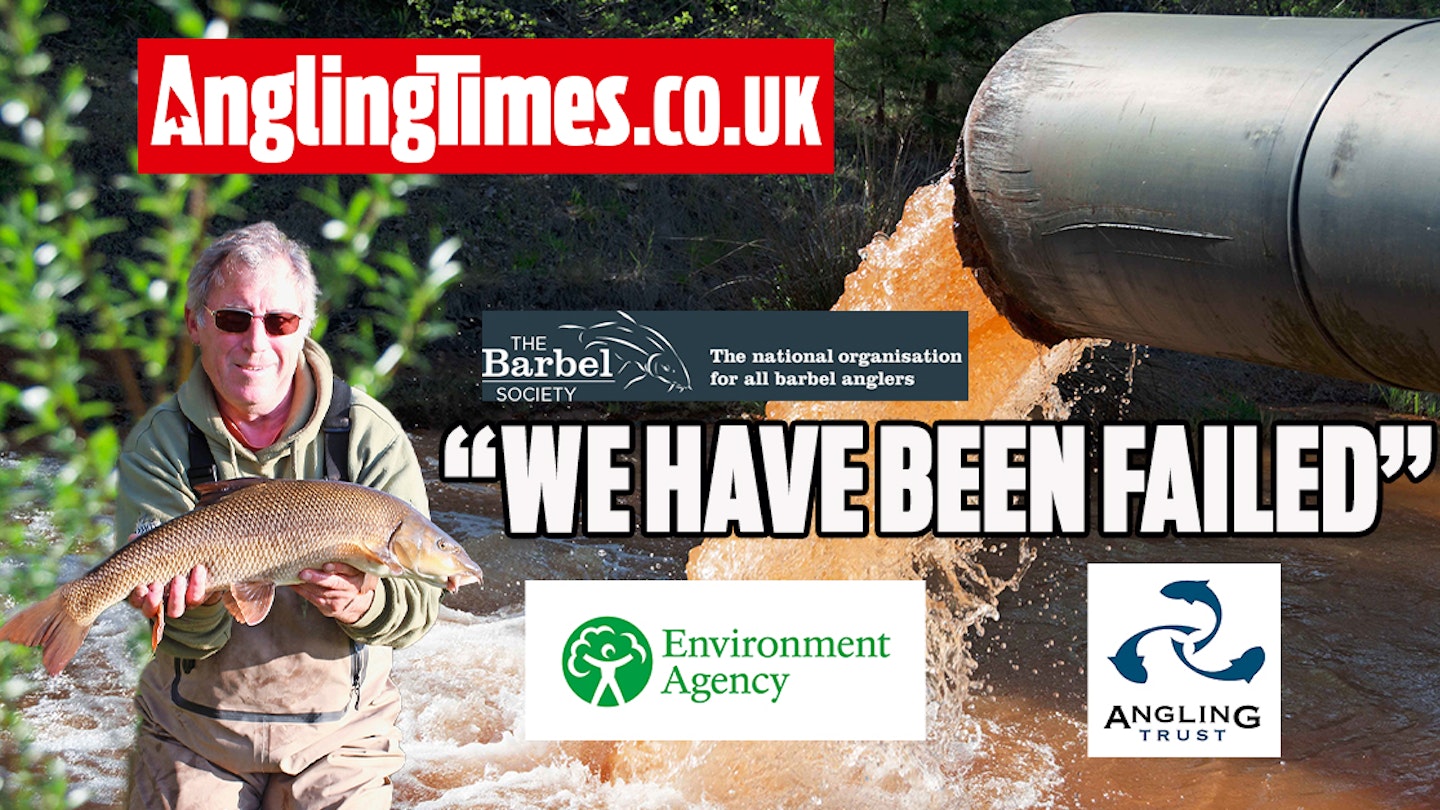 Barbel Society slam the Angling Trust and Environment Agency on river pollution