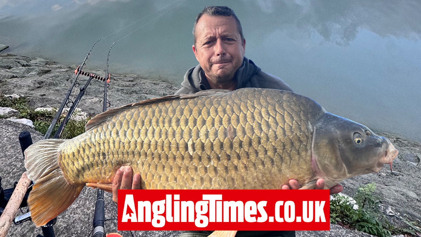 This angler caught a monster Croatian carp on match tackle...