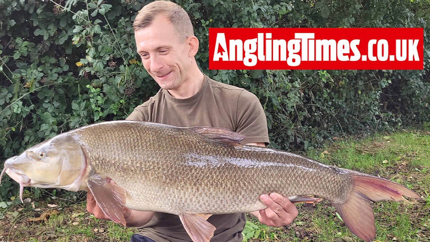 Strong Trent barbel takes just 15 minutes to catch