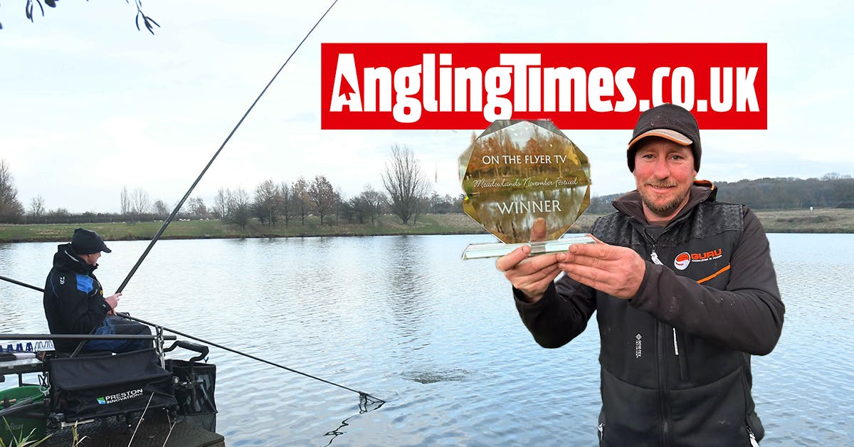wins at Meadowlands with two 35lbplus silvers nets Angling Times