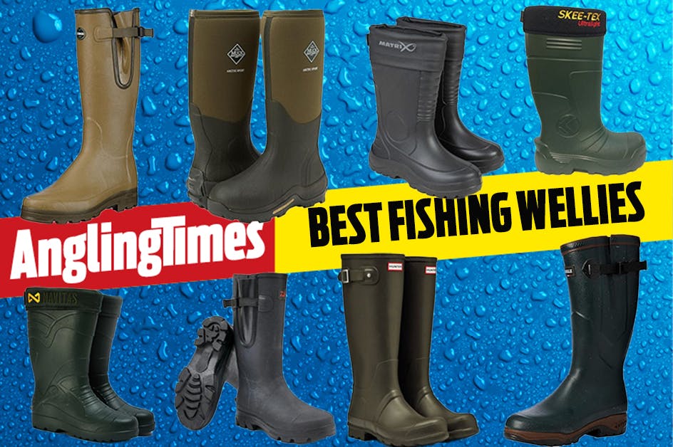 Fishing wellingtons on sale