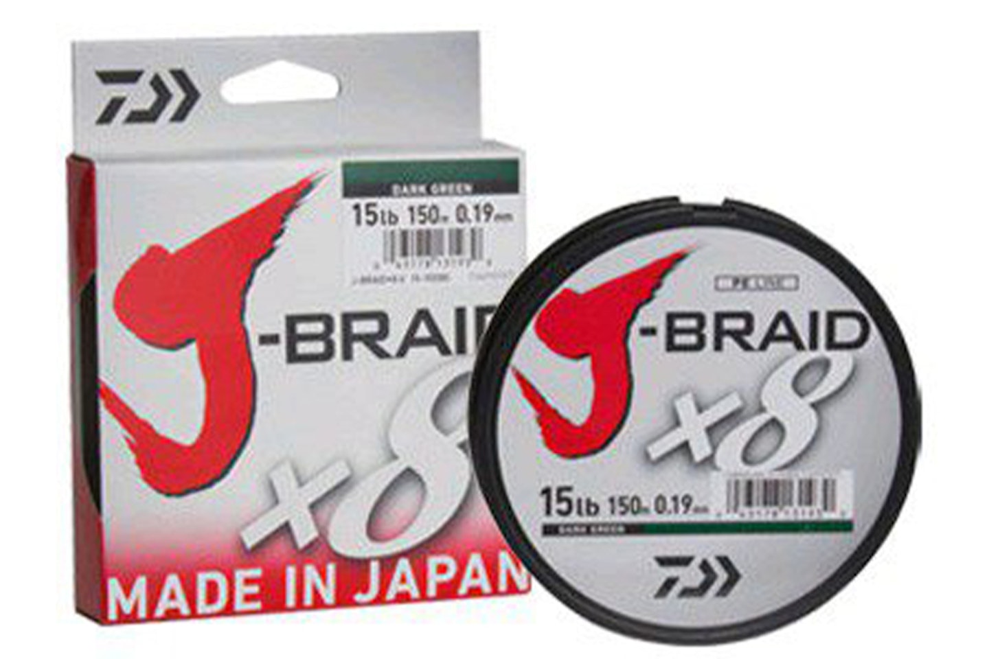 Daiwa J-Braid X8 Dark Green 