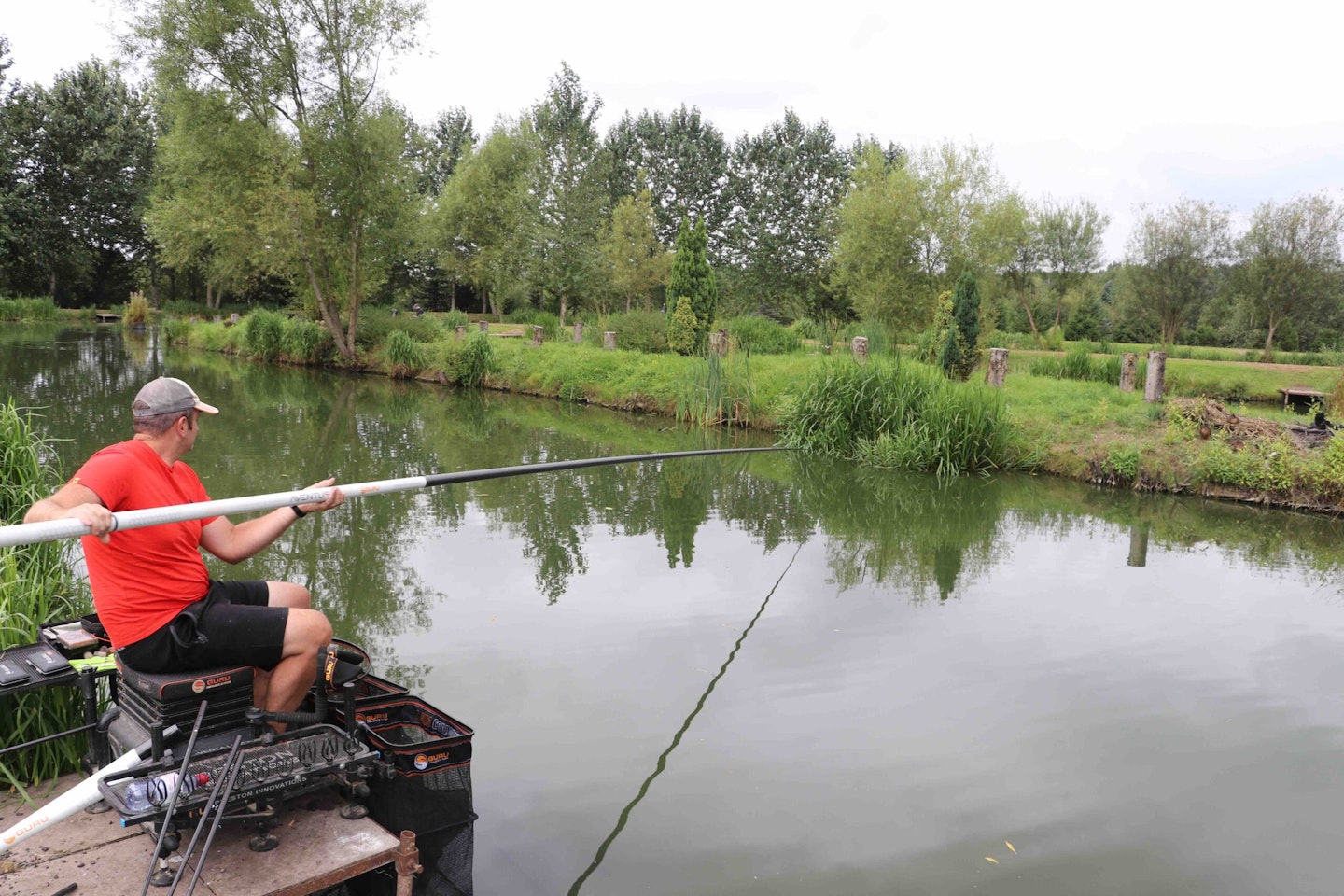 Tunnel Barn Farm offers some great fishing at all times of year.