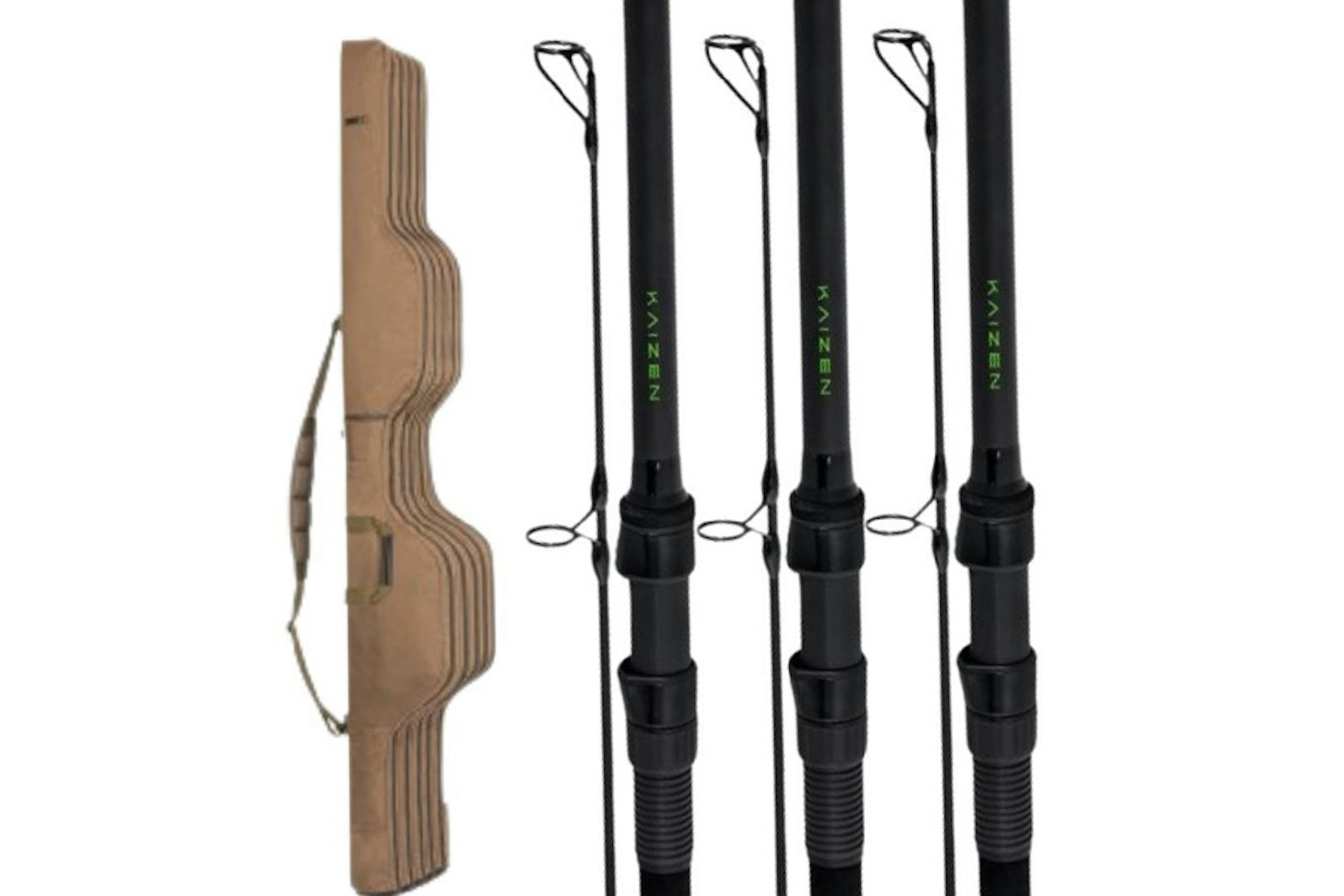 Korda Kaizen Green Rods and holdall