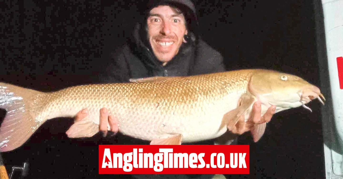 Enormous Warwickshire Avon barbel is 'the fish of a lifetime'