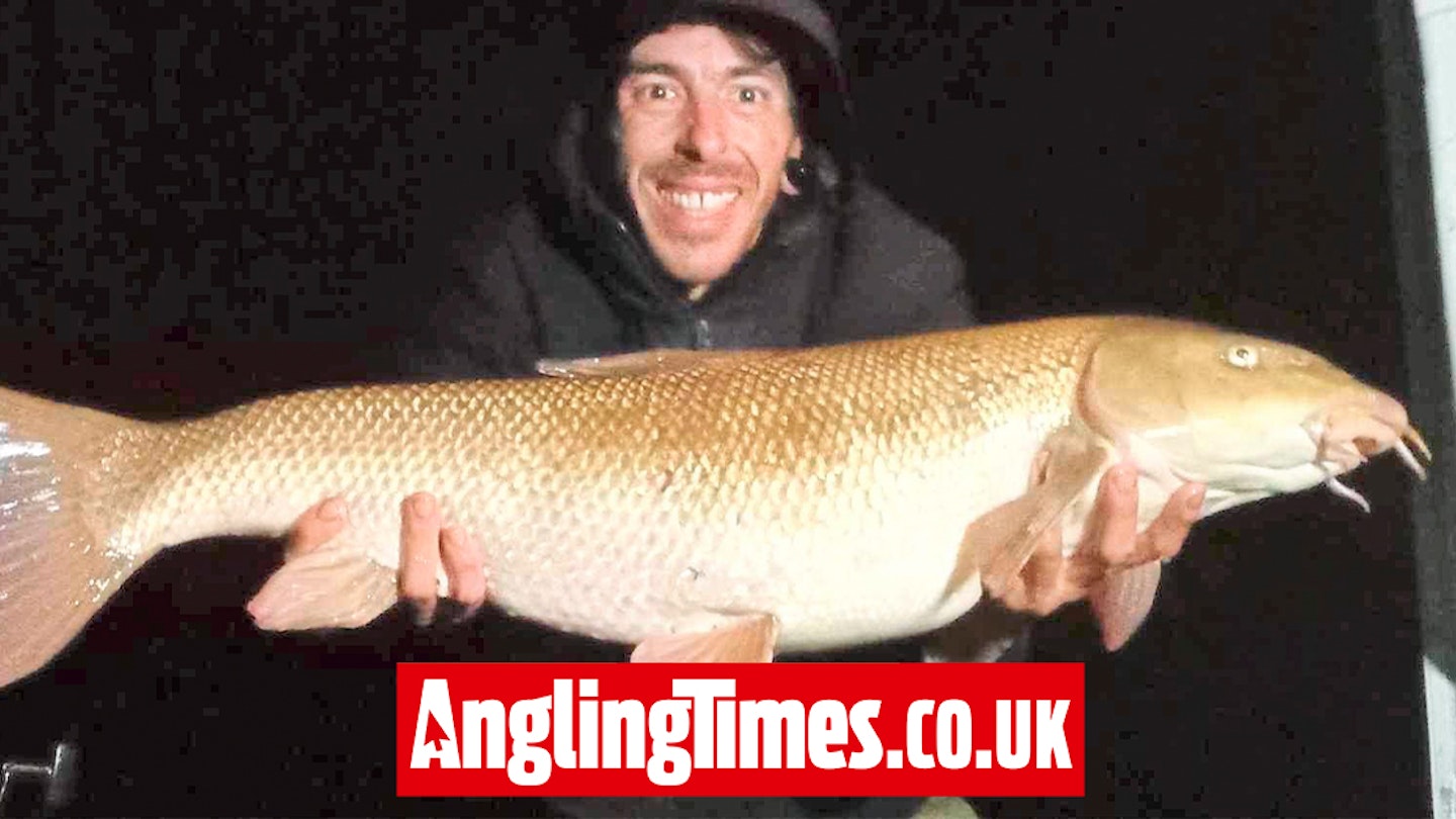 Enormous Warwickshire Avon barbel is ‘the fish of a lifetime’