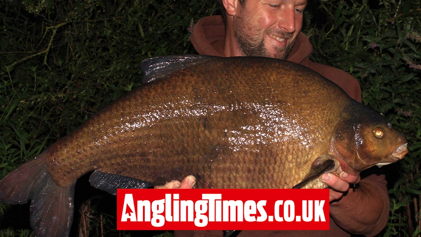 Homemade fishing baits score Midlands angler a best-ever bream
