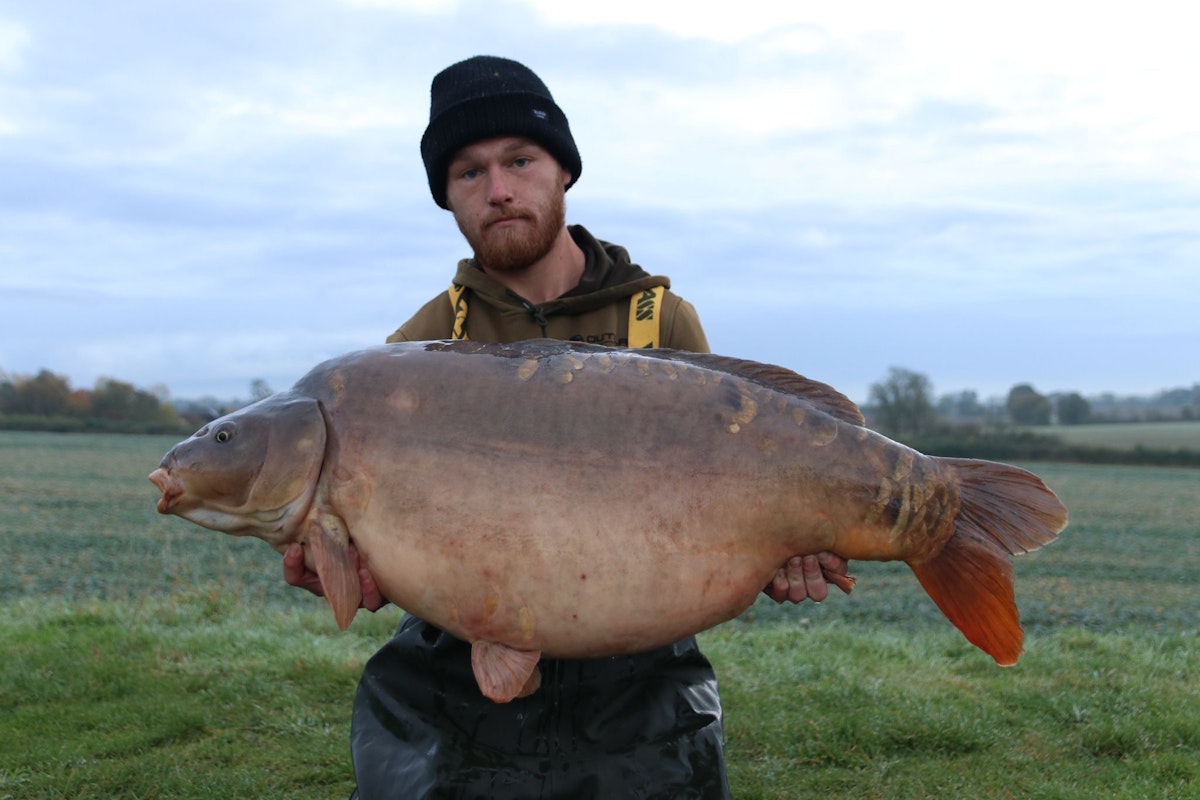‘Absolute hippo’ mirror carp breaks Berners record Angling Times