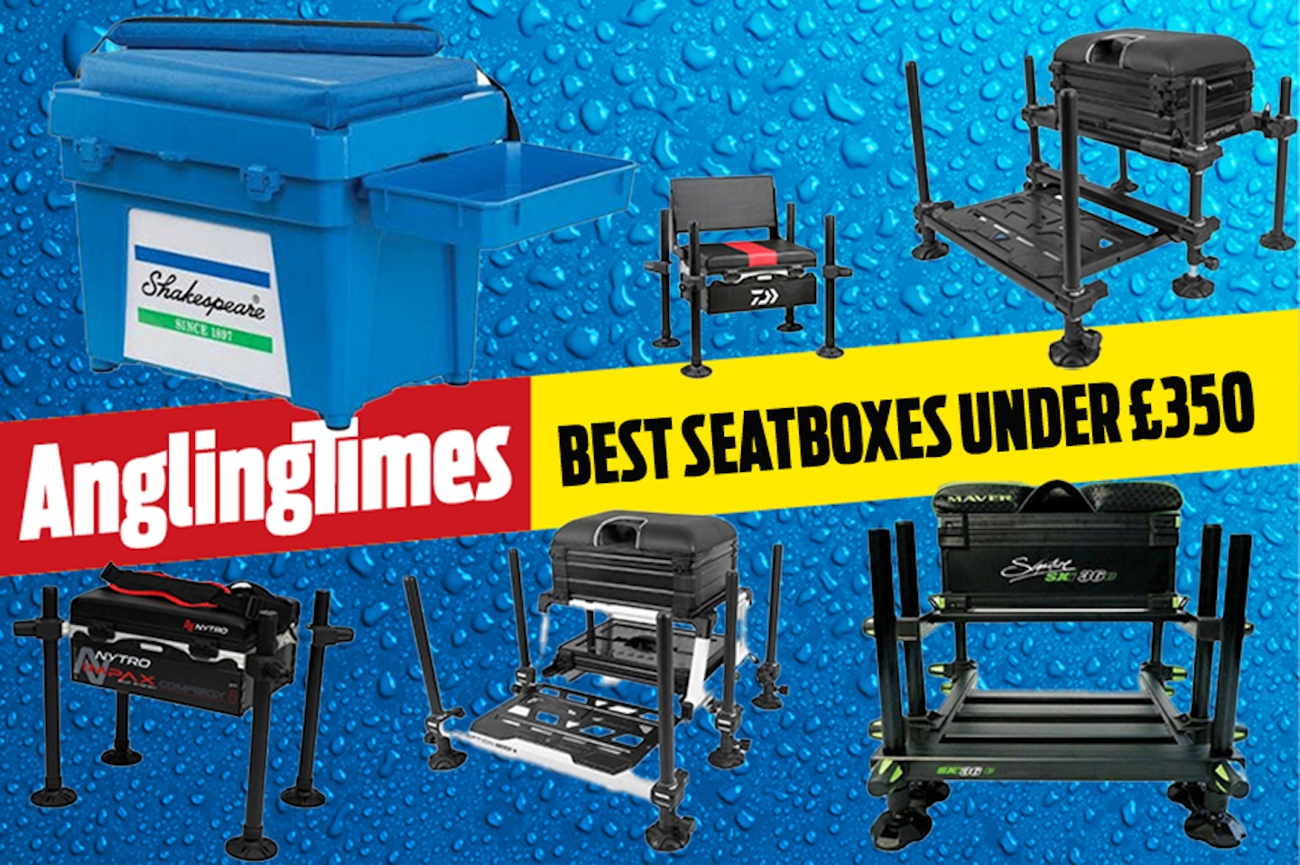 Best fishing seatboxes under £350