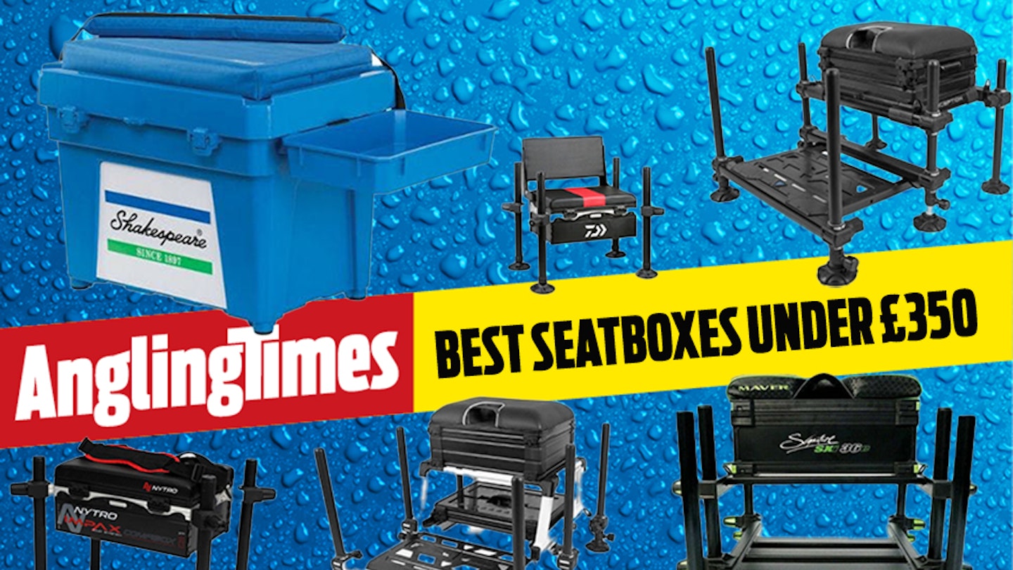 Best fishing seatboxes under £350