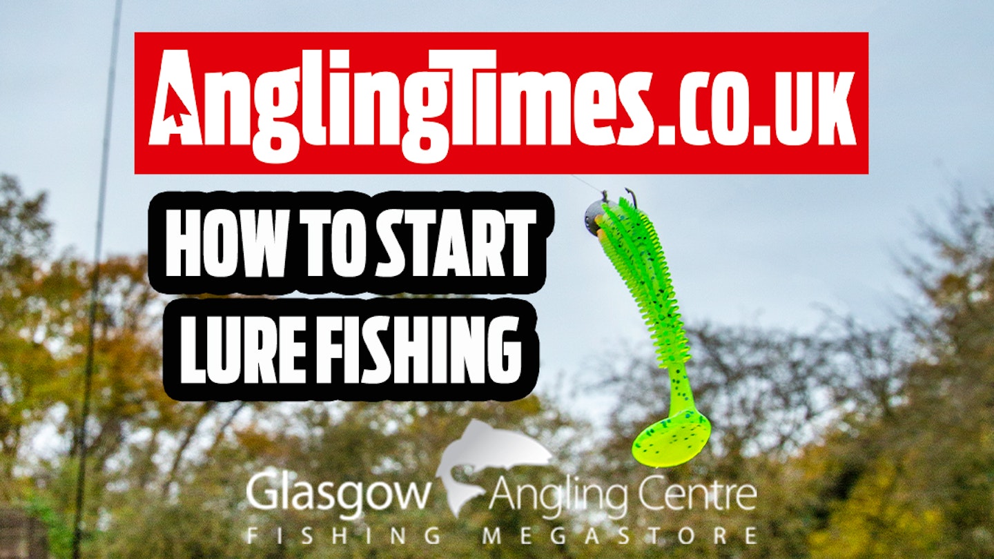 Everything you need to go lure fishing for the very first time