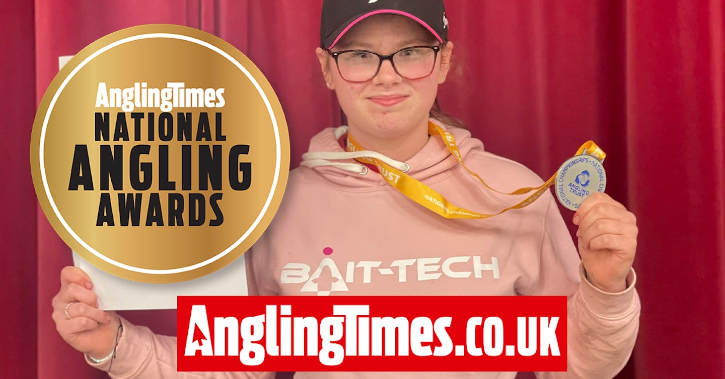 Lauren our choice for 2023 ‘Junior Angler of the Year’ in the National Angling Awards