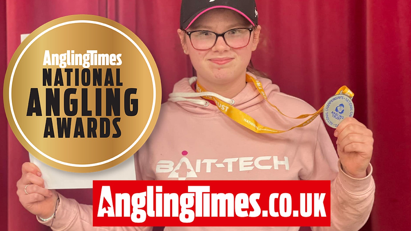 Lauren our choice for 2023 ‘Junior Angler of the Year’ in the National Angling Awards
