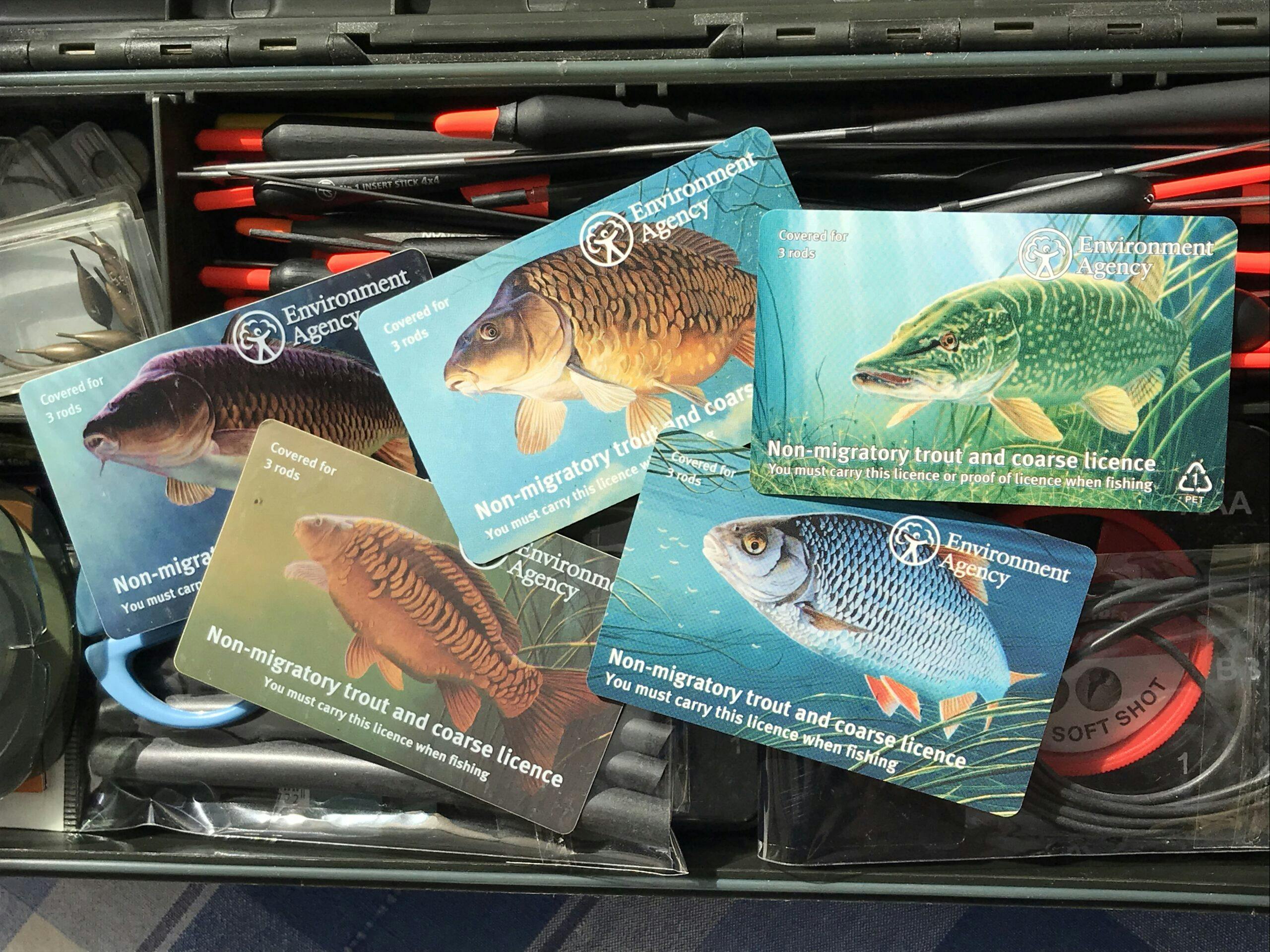 Fishing Rod Licence Cards To Be Scrapped Angling Times   Rod Licences 1 31st Aug 2021 Scaled 