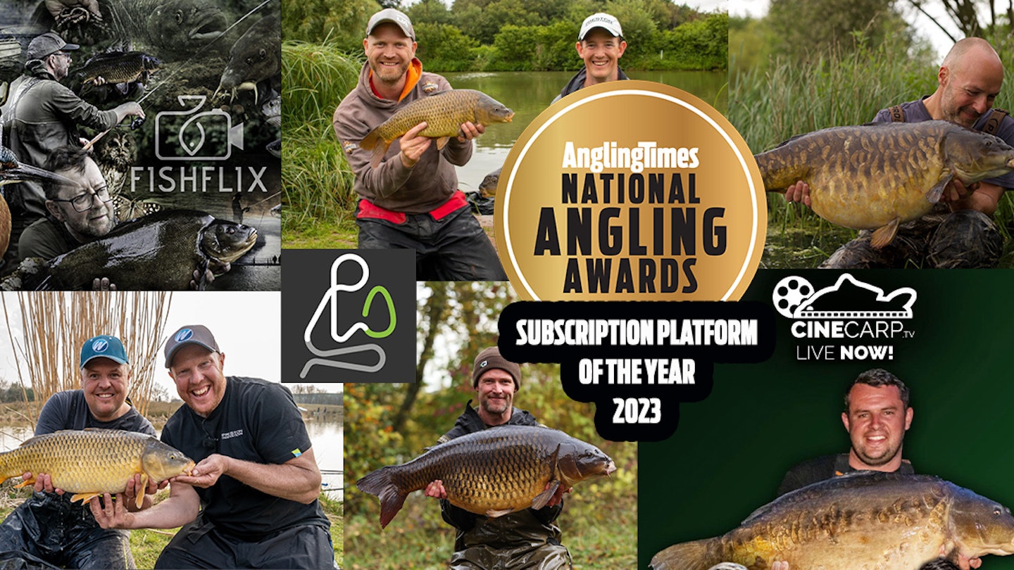 New for 2023! – ‘Subscription Platform of the Year’ – Place your votes now in the National Angling Awards