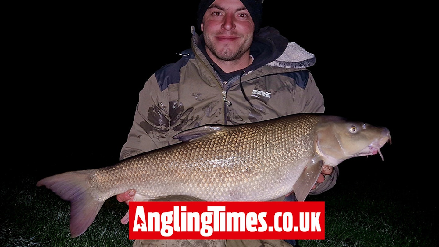 17lb 6oz Barbel tops busy night fishing trip on the Warwickshire Avon