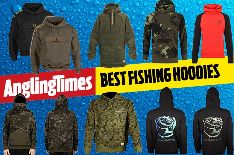 Fishing fleece clearance hoodie