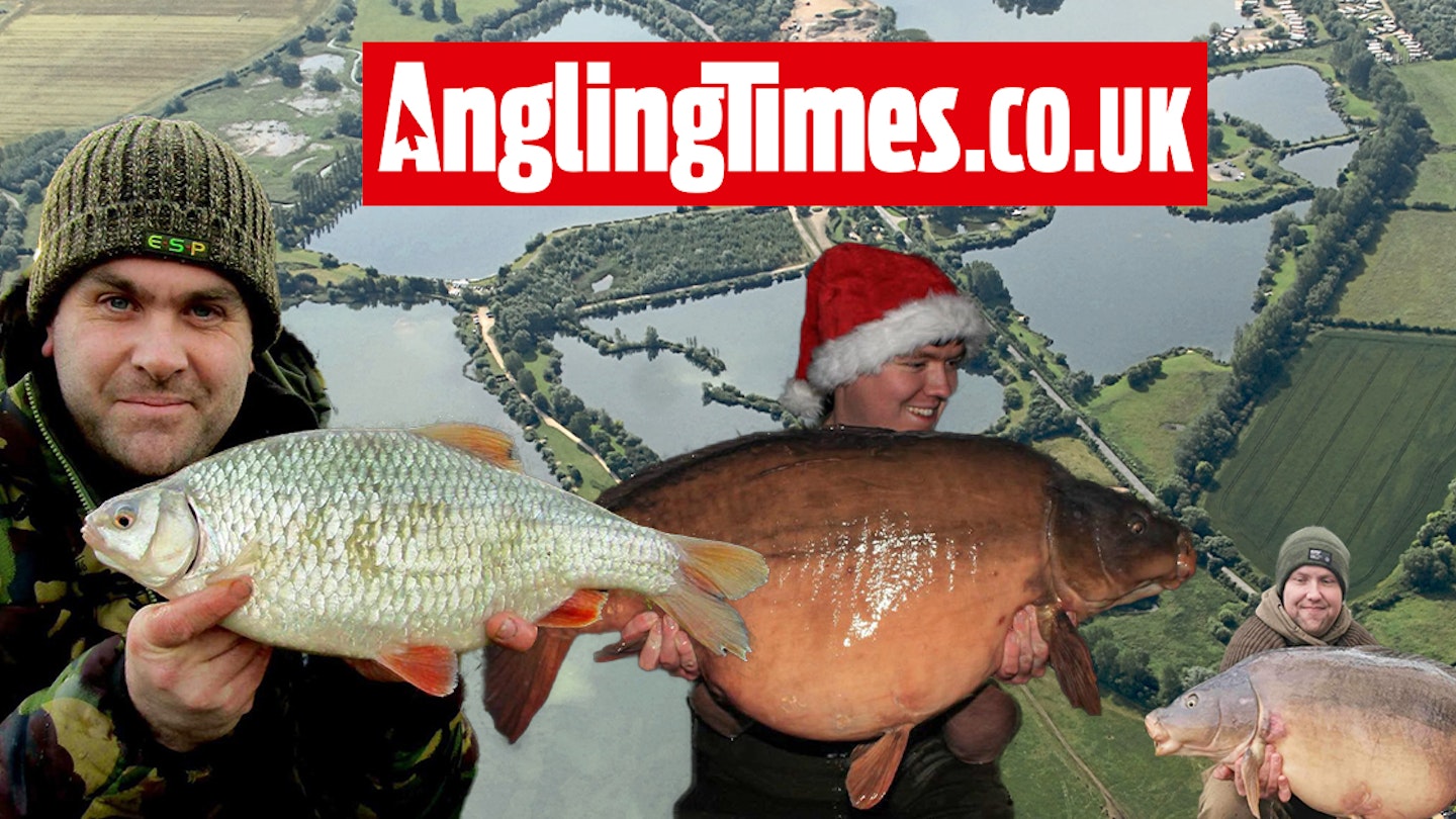 Linear gifts anglers with dream Christmas fishing form