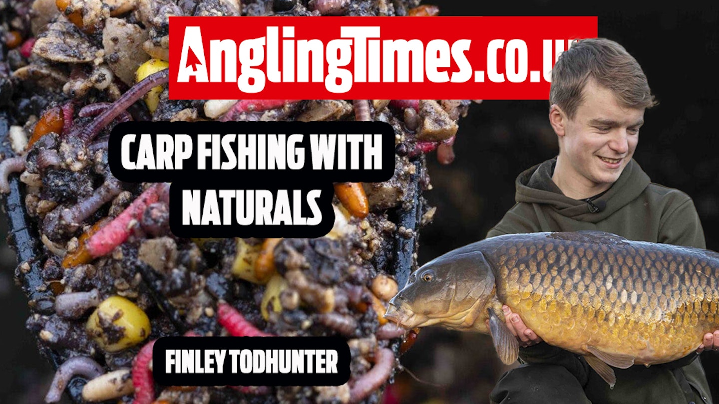 Carp fishing with natural baits | Finley Todhunter