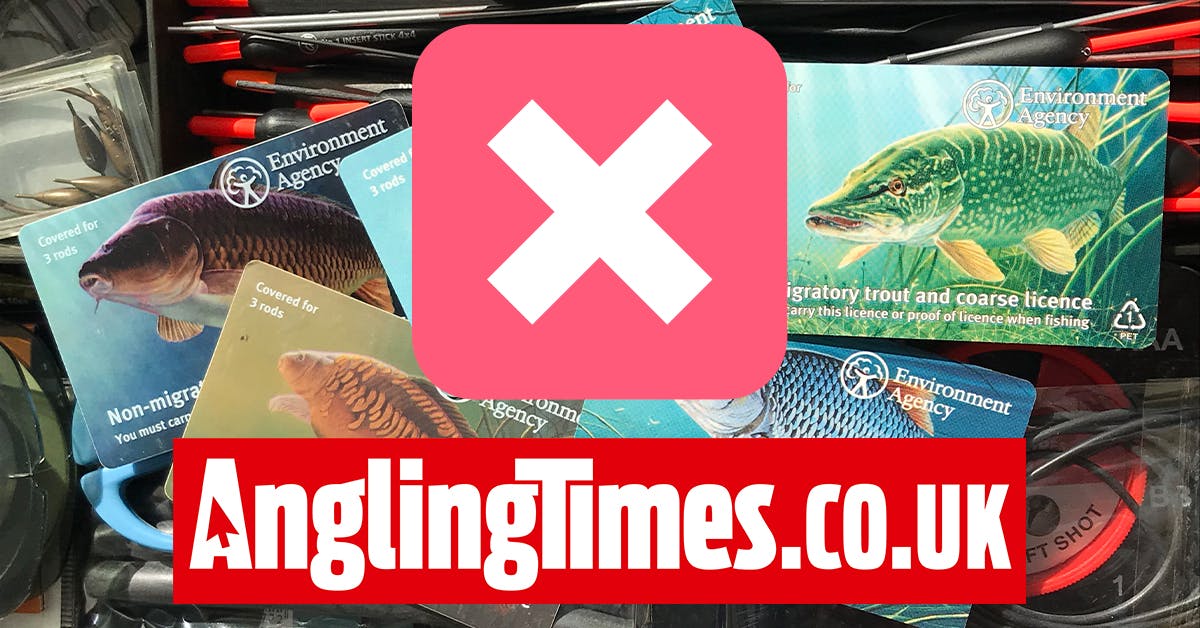 Fishing Rod Licence Cards To Be Scrapped Angling Times   Rod Licence Stop 