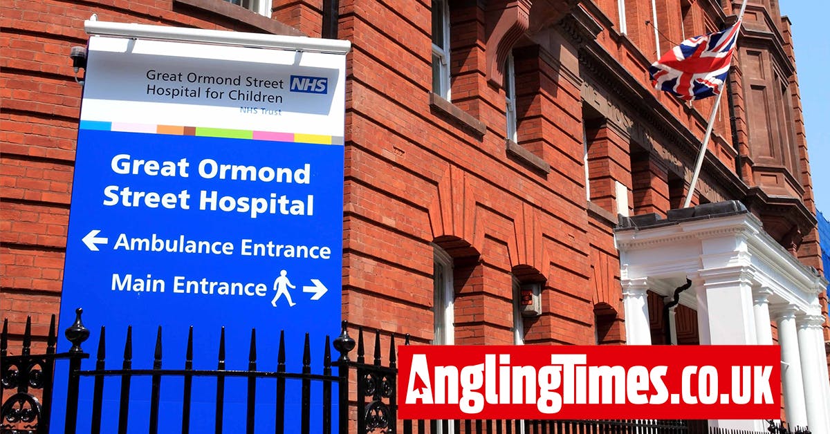 Angling Projects charity donates £10,000 to Great Ormond Street