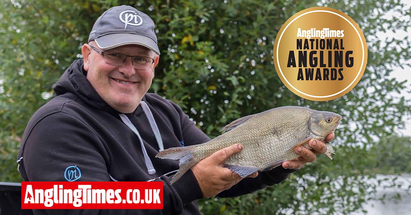 Lifetime Achievement Award for Ricky Teale in the 2023 National Angling Awards