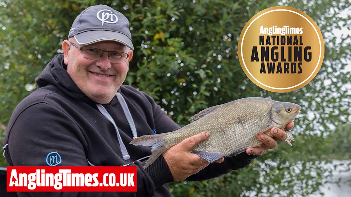 Lifetime Achievement Award for Ricky Teale in the 2023 National Angling Awards