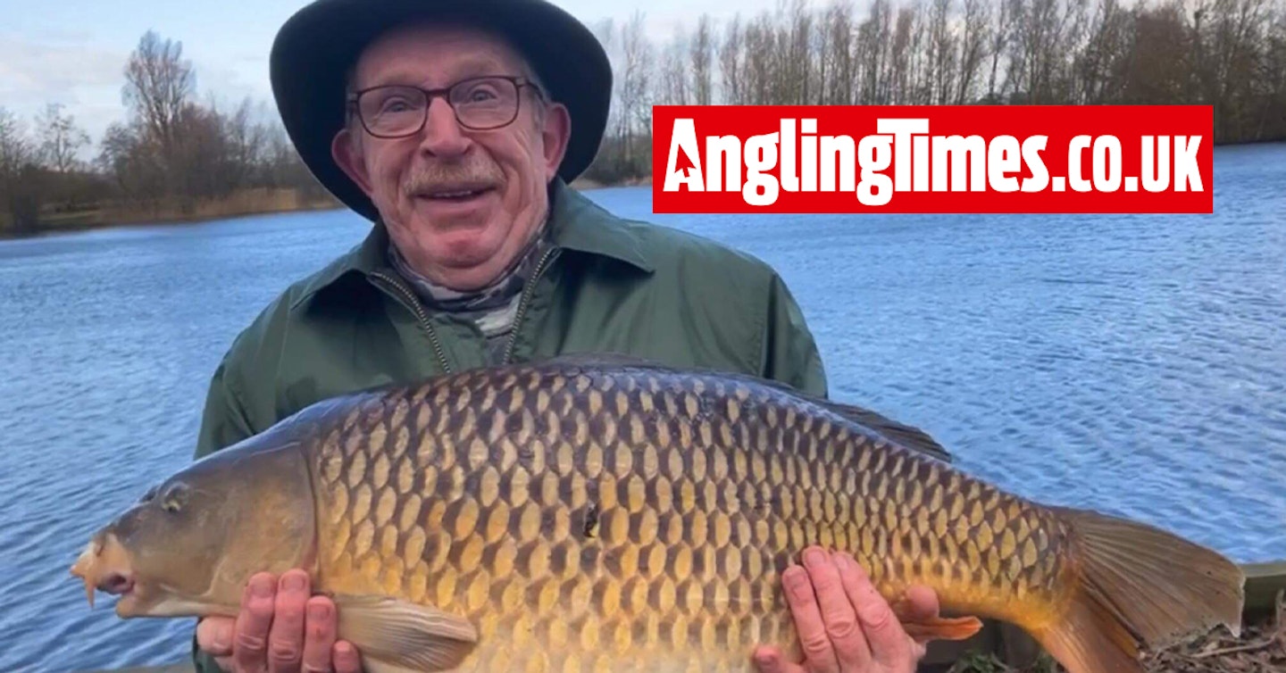 Roach angler calls for a bigger net after hooking giant carp