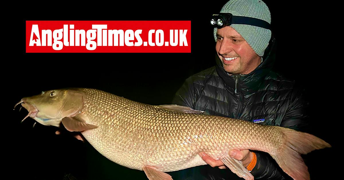 Only bite of the session is awesome Hampshire Avon barbel | Angling Times
