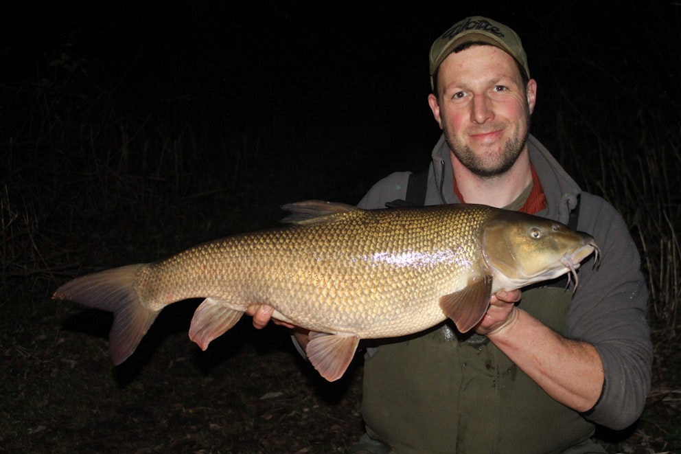 Homemade bait tricks pristine barbel from small southern river ...