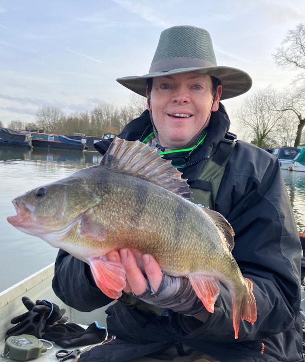 Awesome Thames perch strikes lure at dusk Angling Times